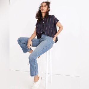 Madewell Cali Demi-Boot Jeans in Dorrance Wash: TENCEL™ Denim Edition